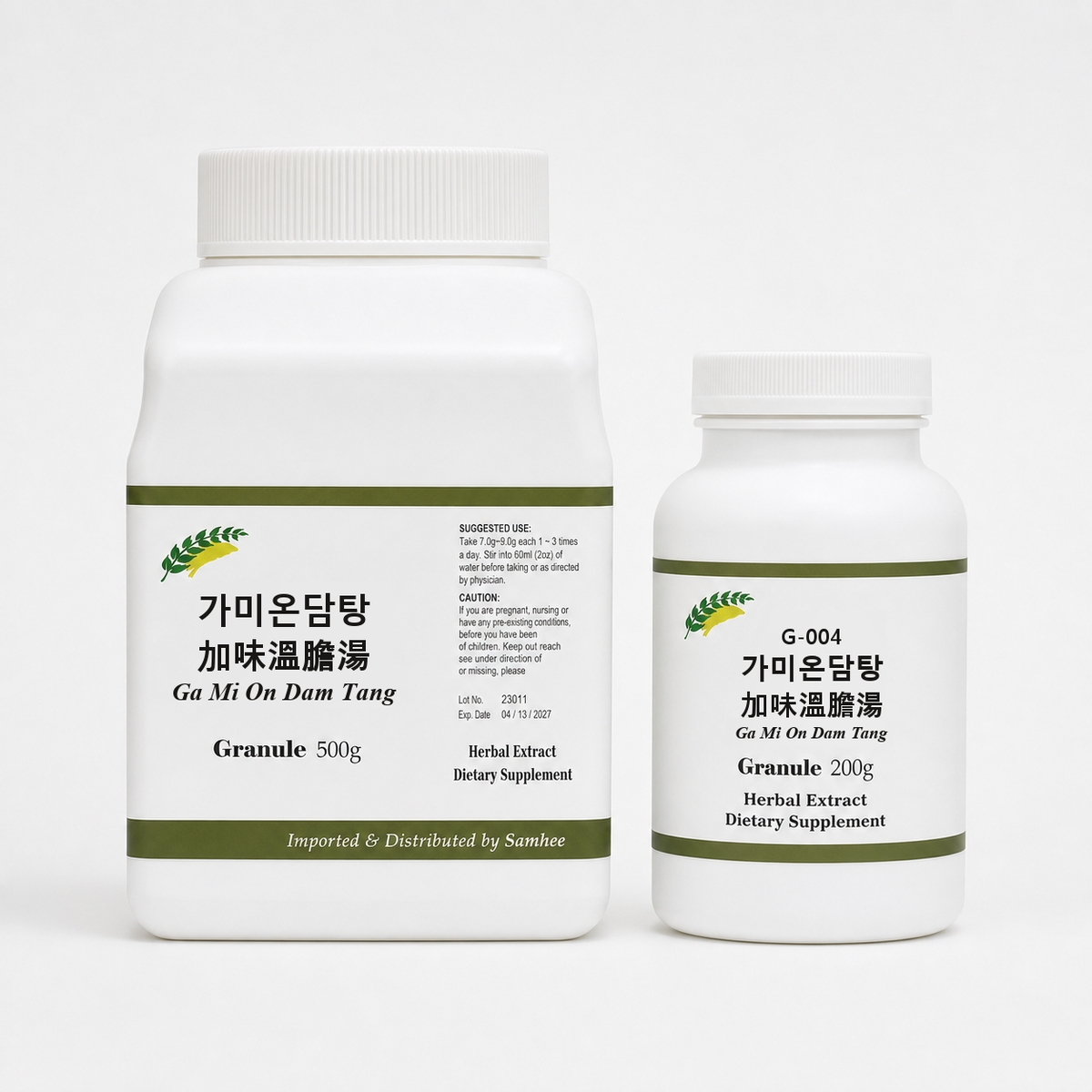 가미온담탕 과립재