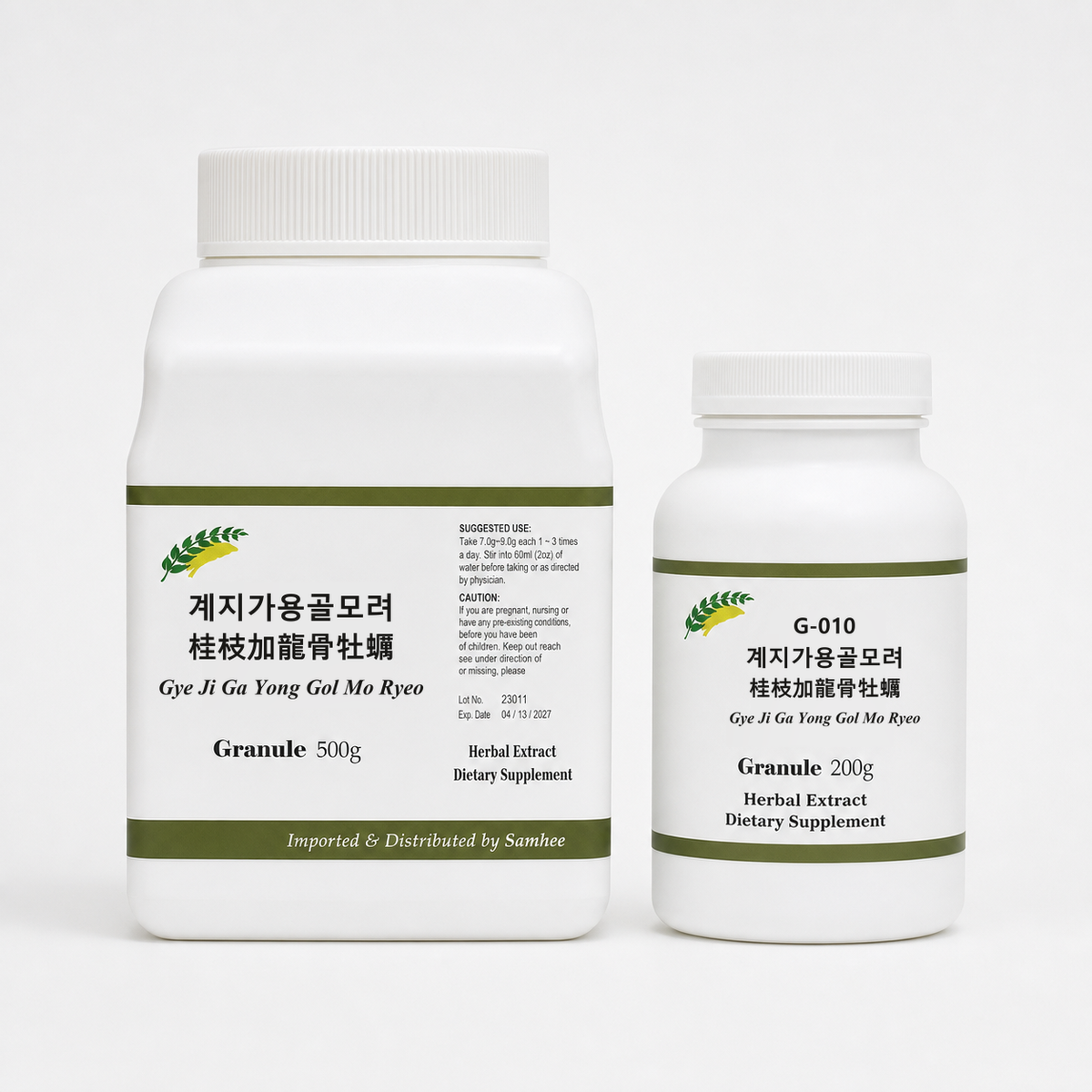 계지가용골모려 과립재